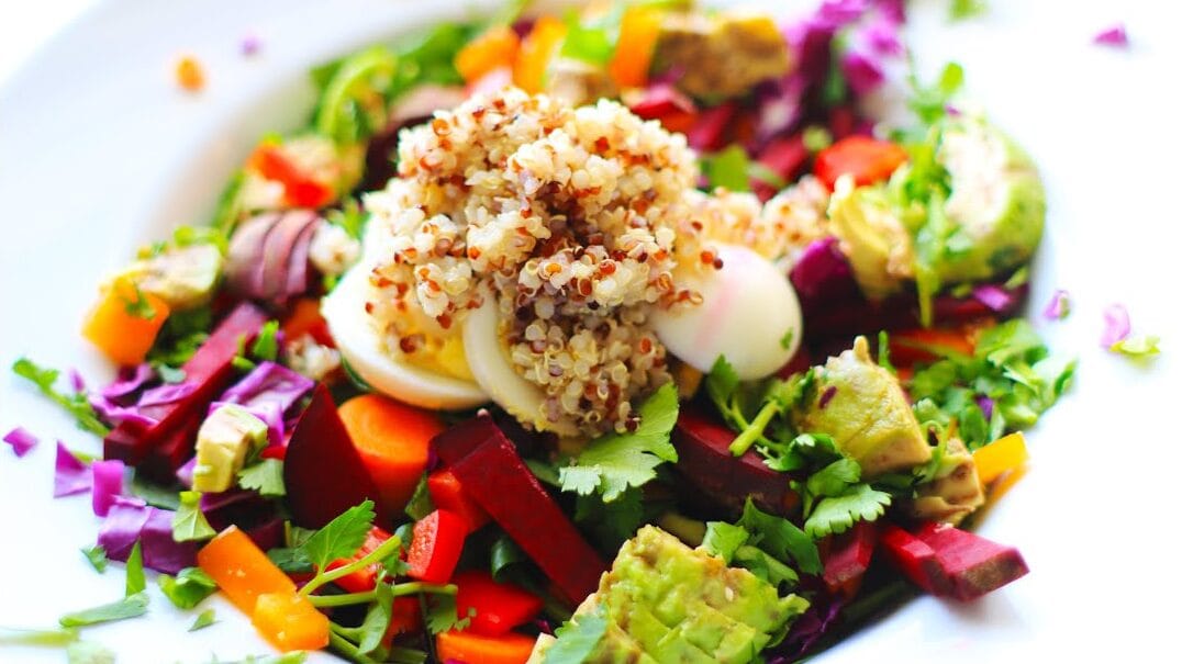 lunch recipe - Fast Protein-Packed Salad