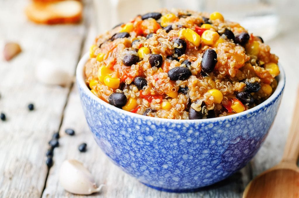 lunch recipe - Quinoa and Black Bean Bowl
